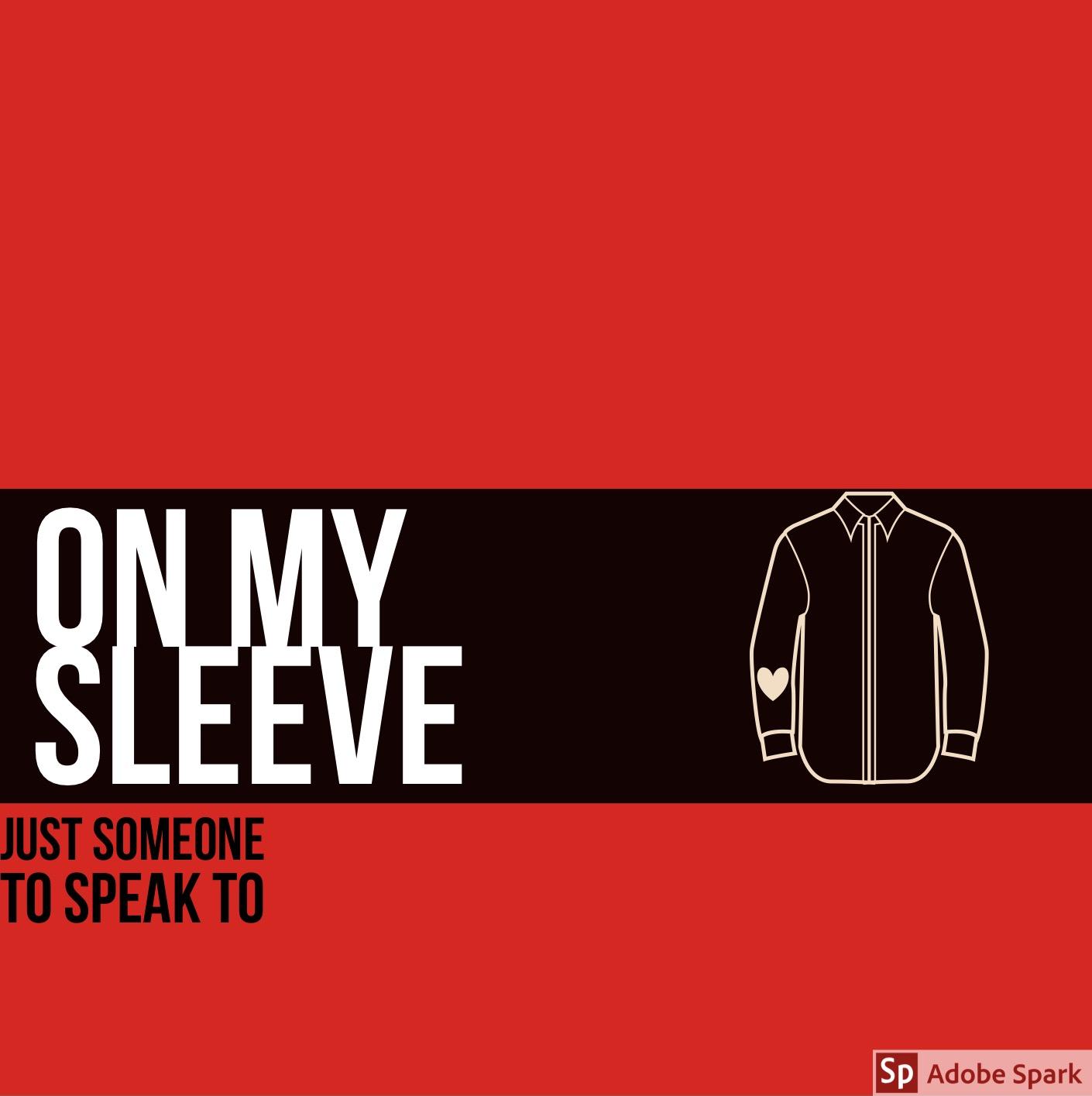 On my sleeve