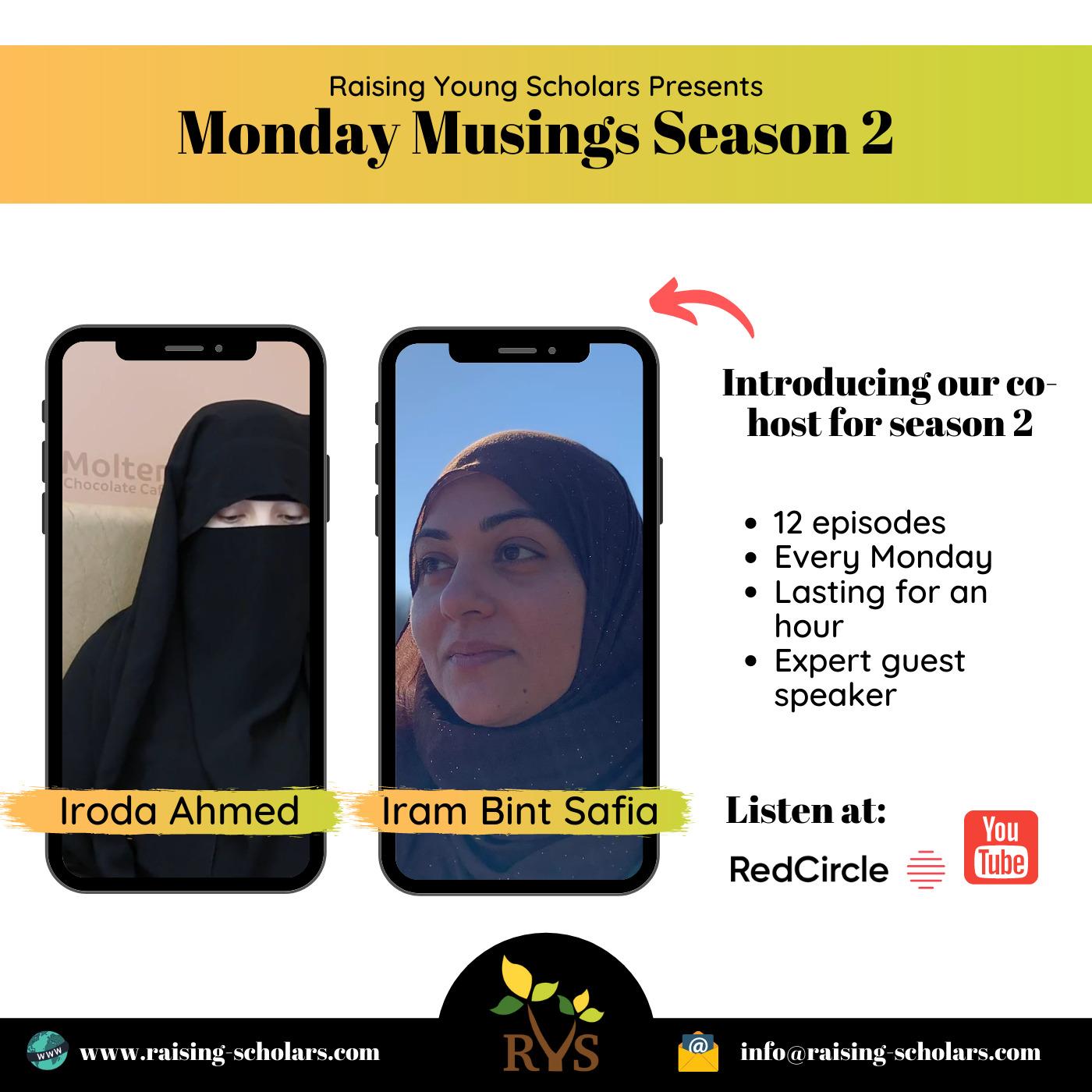 Monday Musings Season 2