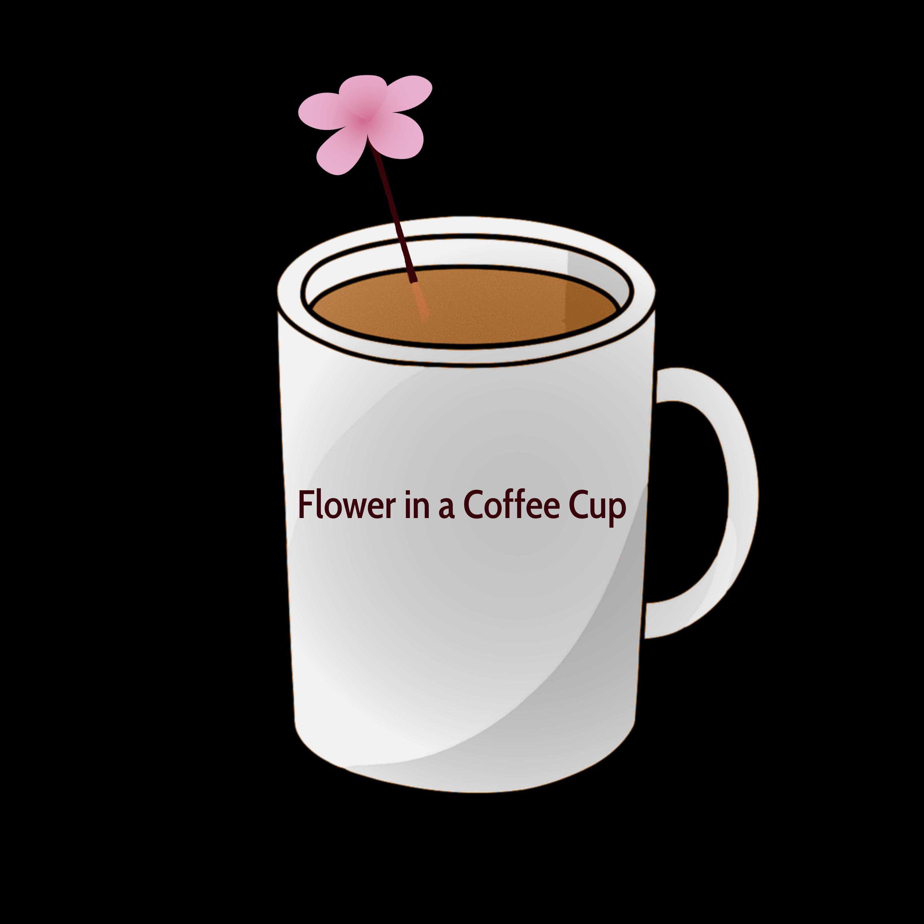 Flower in a Coffee Cup