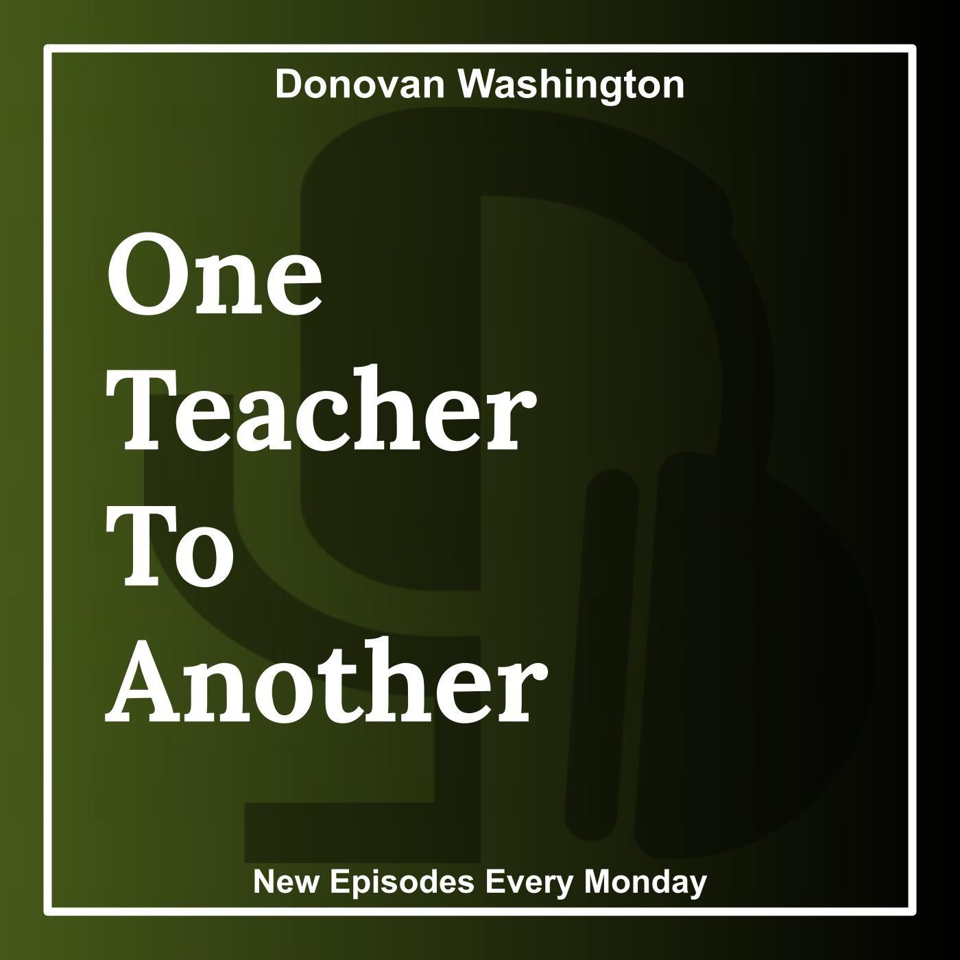 One Teacher To Another