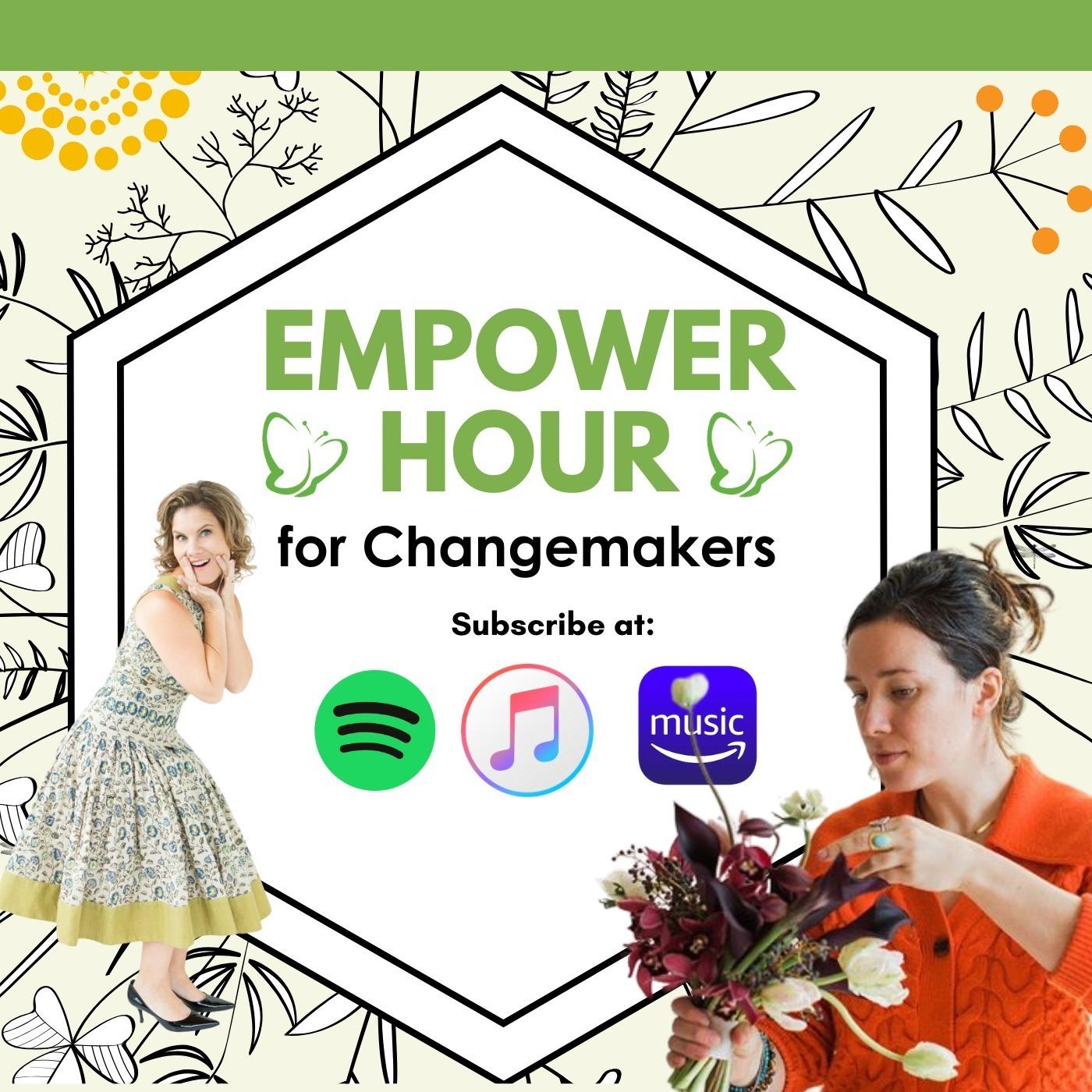 Empower Hour For ChangeMakers with Leigh Mitchell, CEO of Women in Biz Network  
