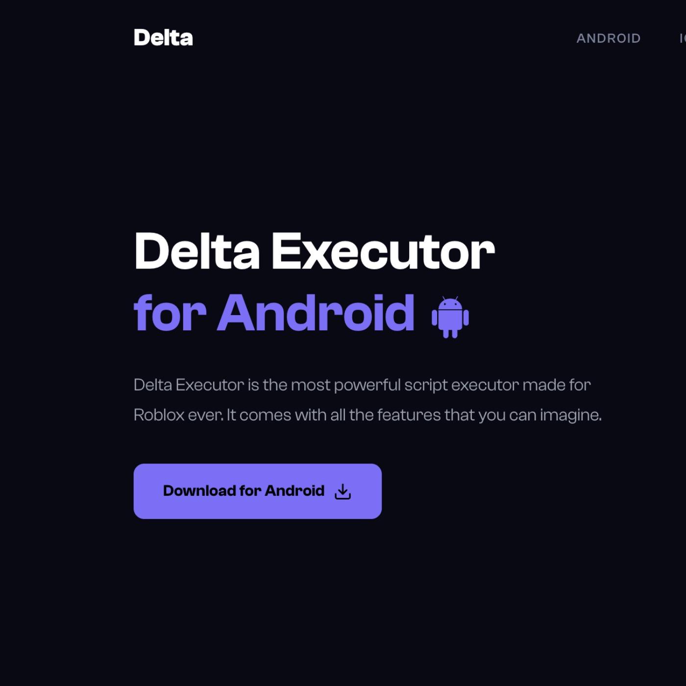 Delta Executor: Powering Advanced Script Execution in Roblox