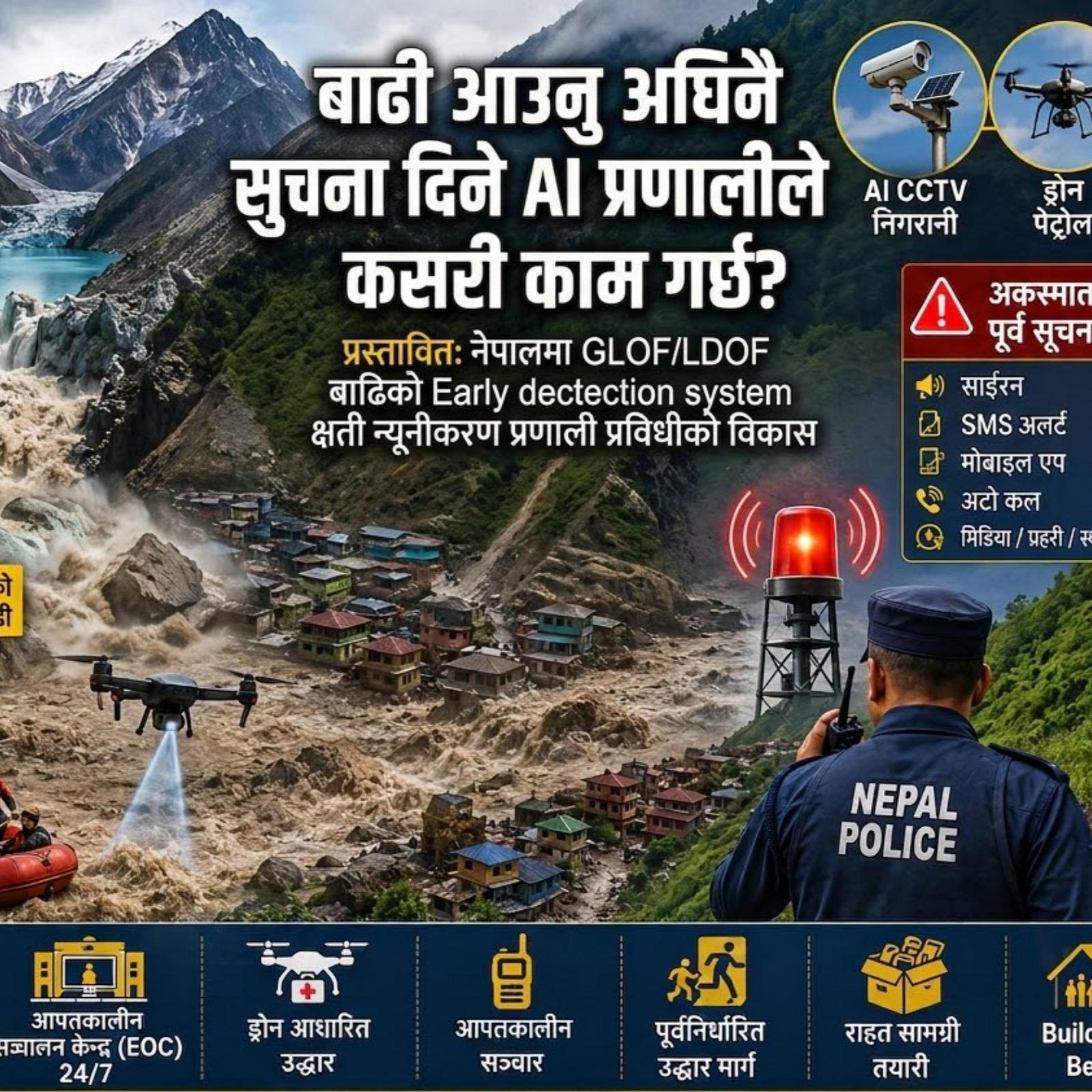 बाढी आउनुअघि Al, Drone र CCTV ले कसरी बचाउन सक्छ हजारौं मानिस ?