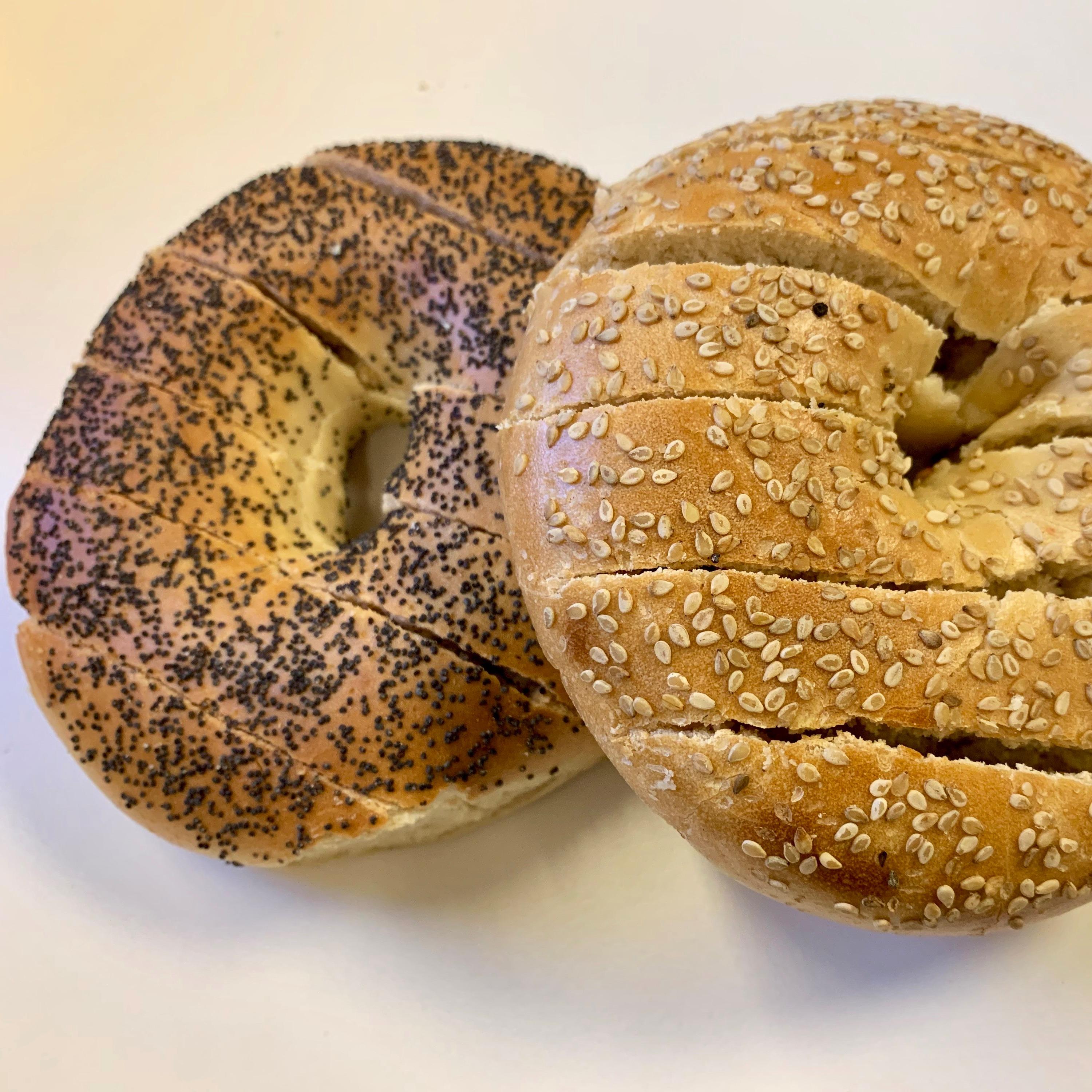 Two bagels and a will