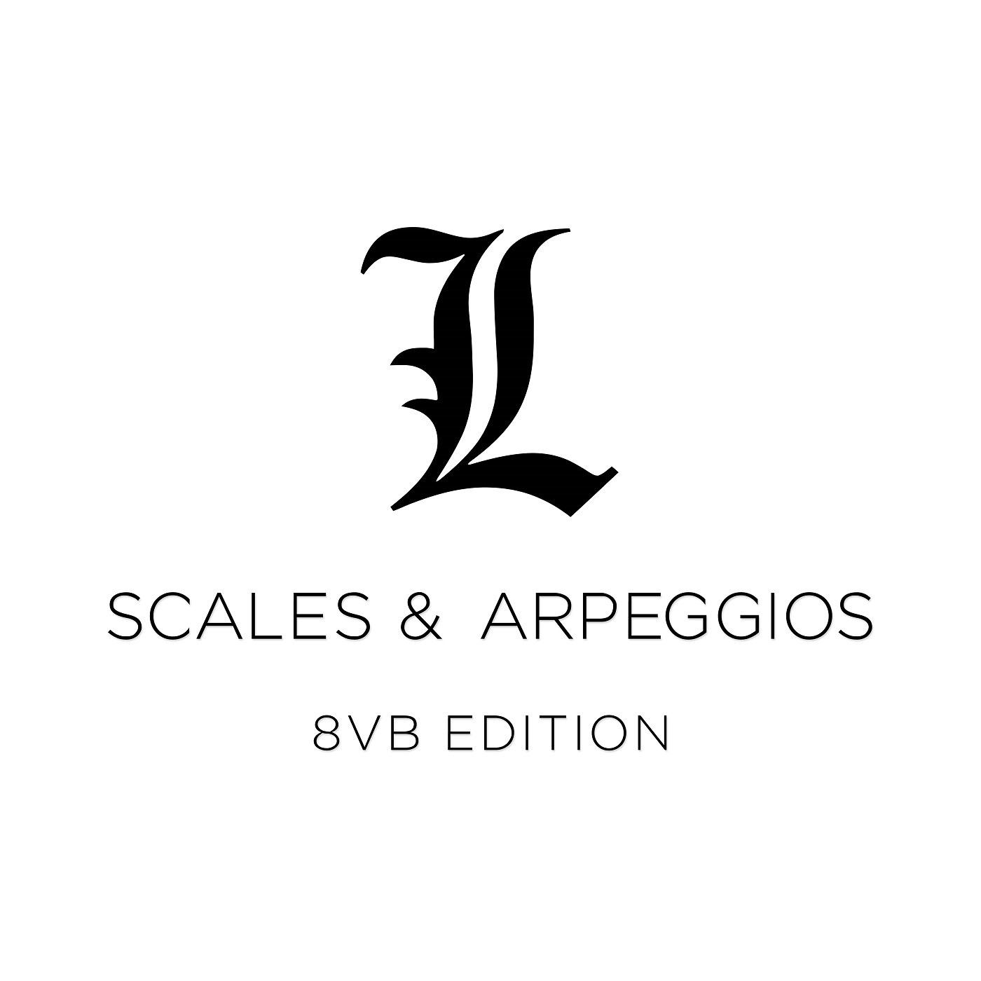 Scales & Arpeggios - 8vb Edition - Bebop Scales