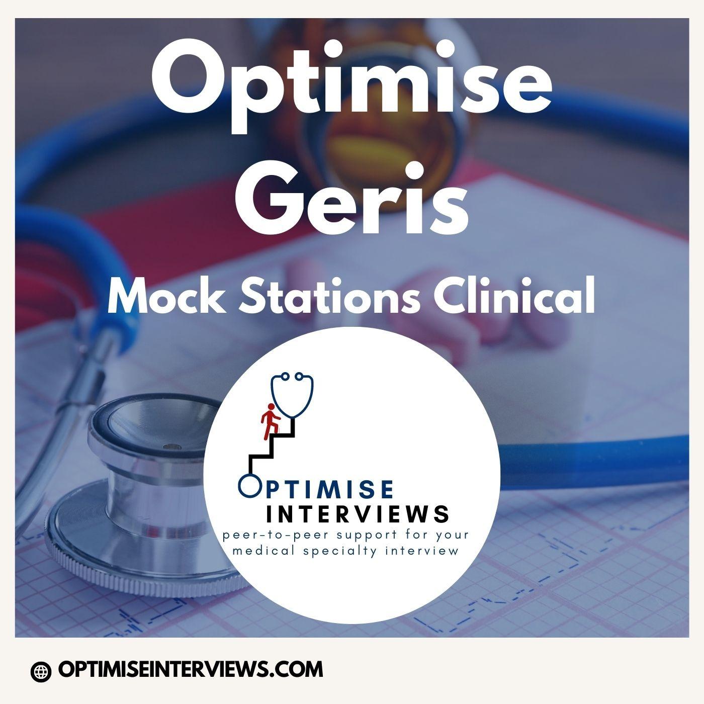 OptimiseGeris - Mock Station Clinical