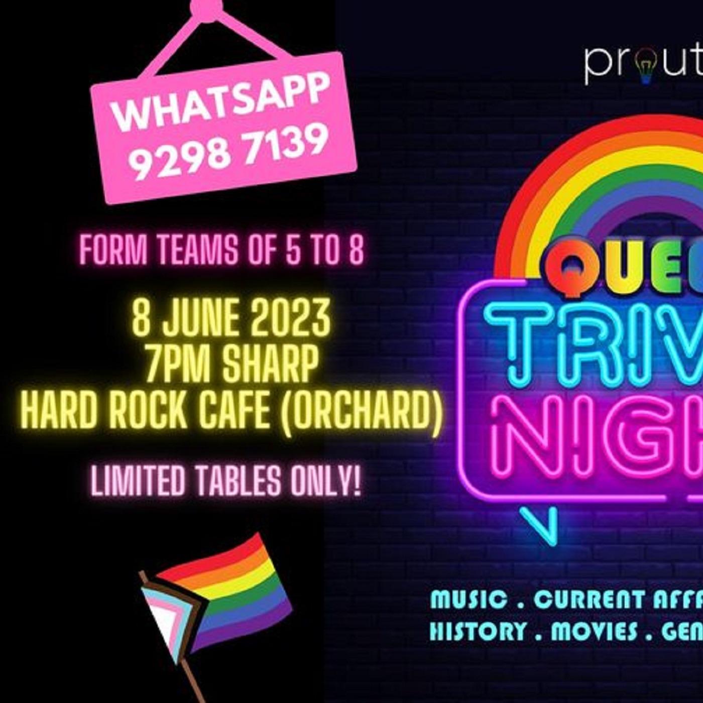 QUEER TRIVIA NIGHT SG: PRIDE FEVER WITH PREETIPLS