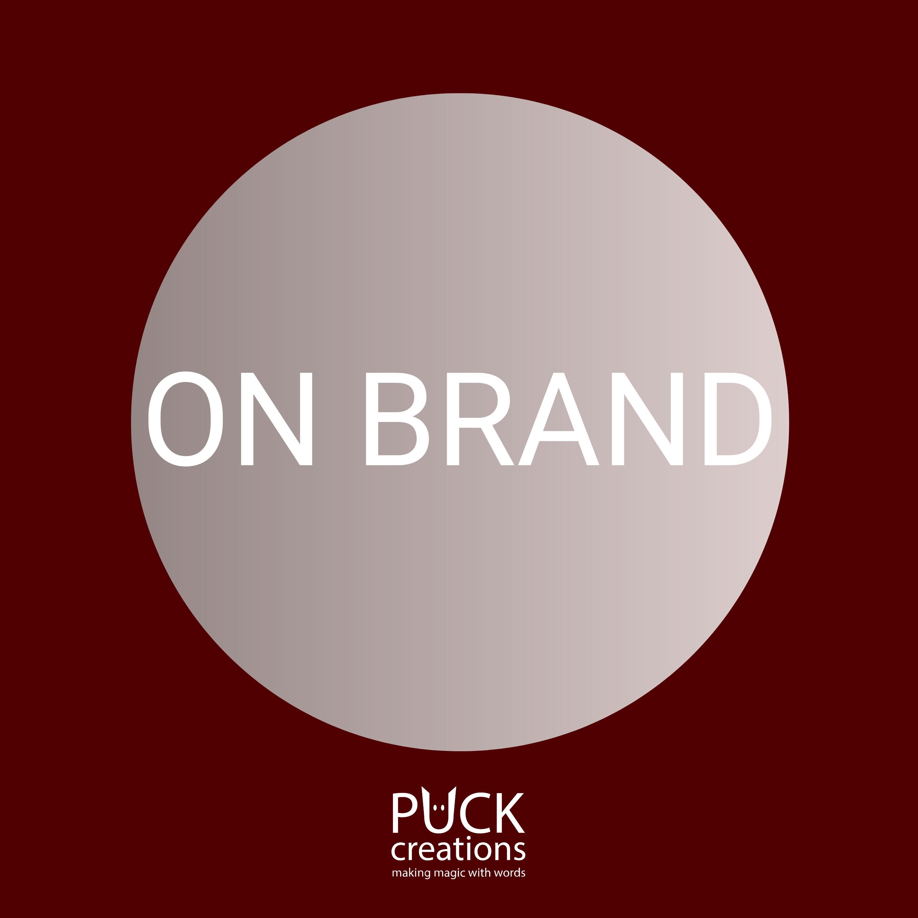 Puck Creations on Brand