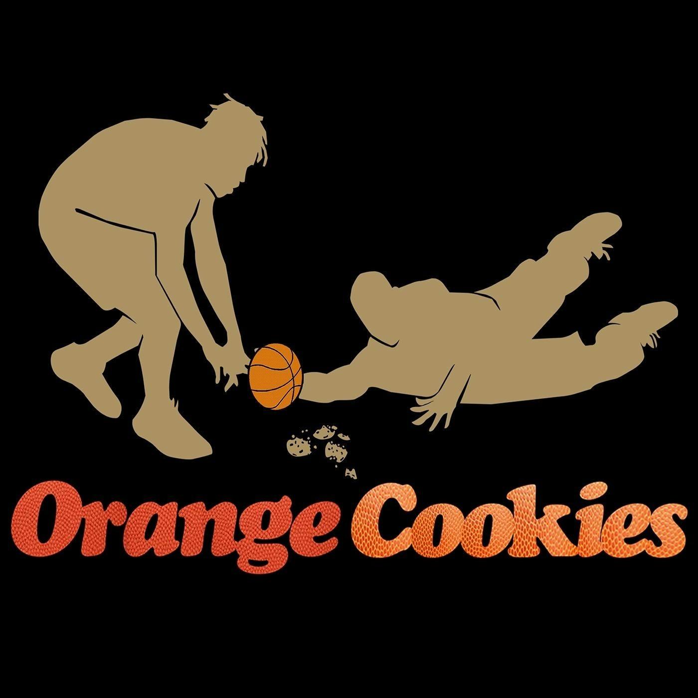 NBA Podcast Orange Cookies From The Association We All Love 🏀🍪